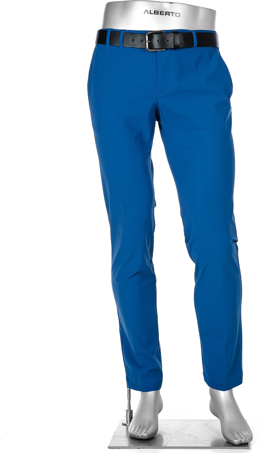 Alberto Golf Herren Golfhose blau Slim Fit