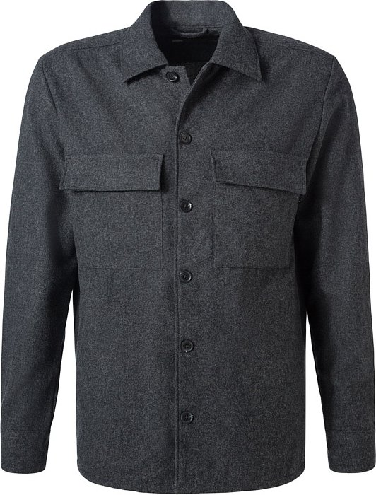 Marc O'Polo Herren Hemden grau meliert