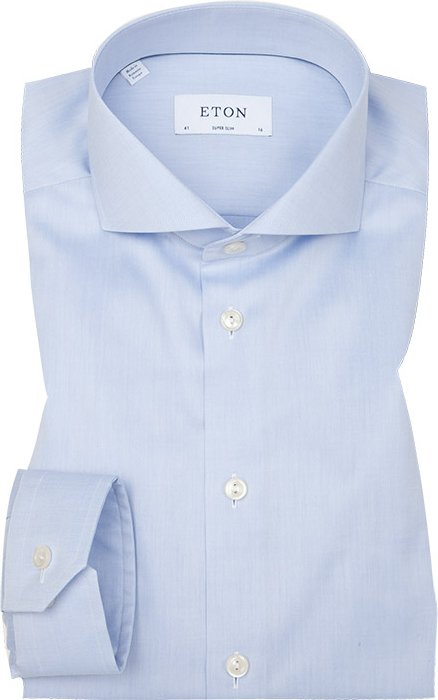 ETON Herren Hemd blau Slim Fit