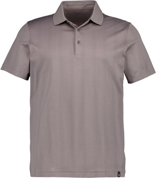 BOGGI MILANO Herren Polo-Shirt grau