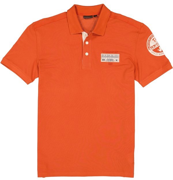 Thumbnail - NAPAPIJRI Herren Polo-Shirt orange