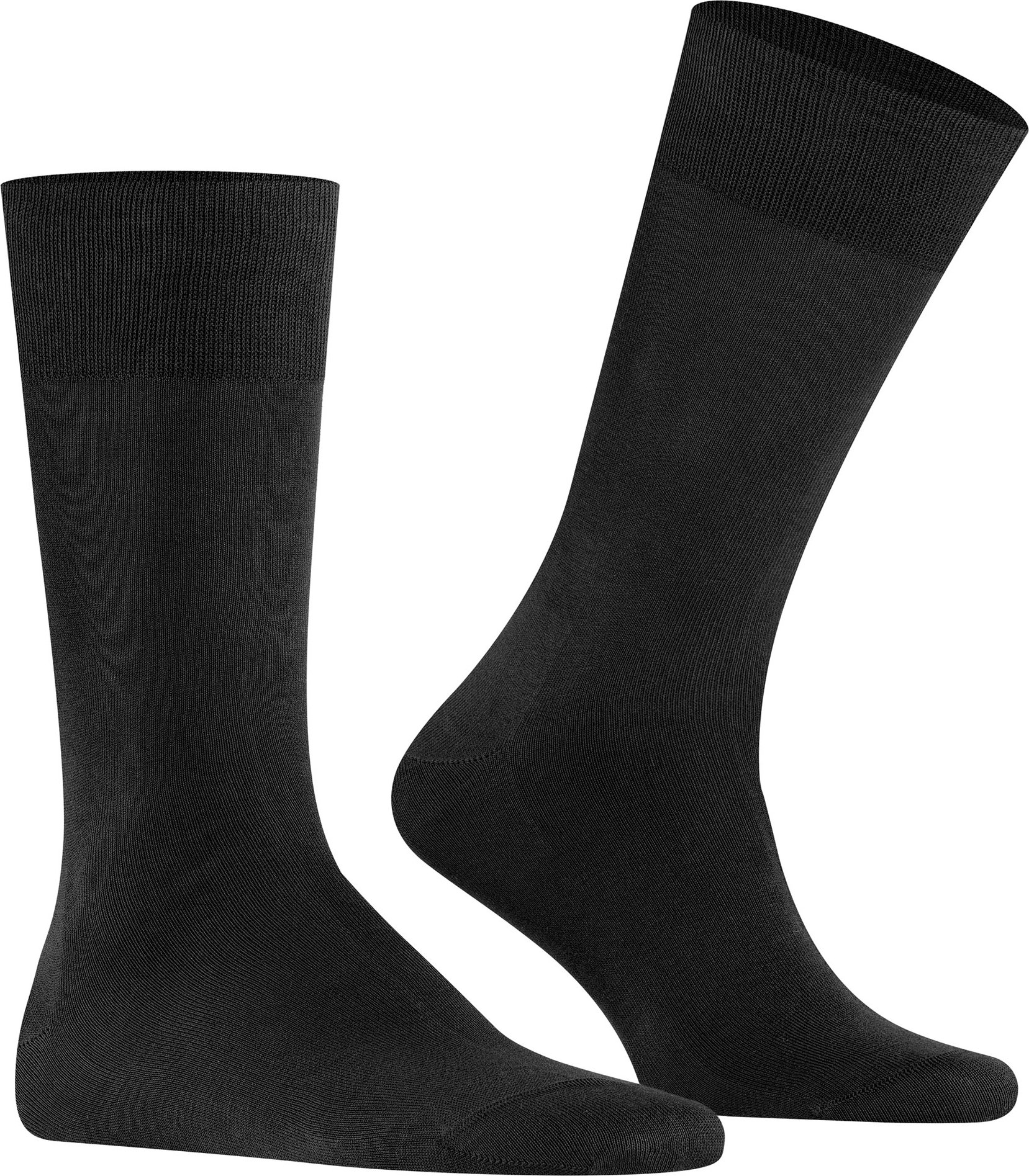 Falke Herren Socken schwarz Baumwolle & Mix unifarben
