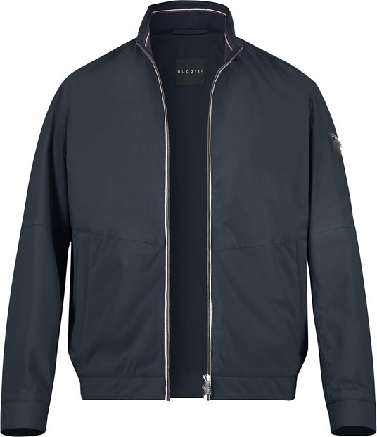 bugatti Herren Jacken blau unifarben