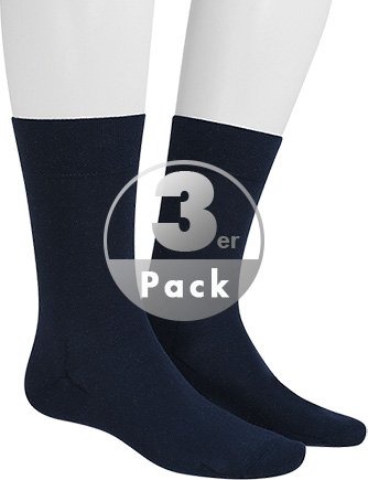 Hudson Herren Socken blau Baumwolle & Mix unifarben