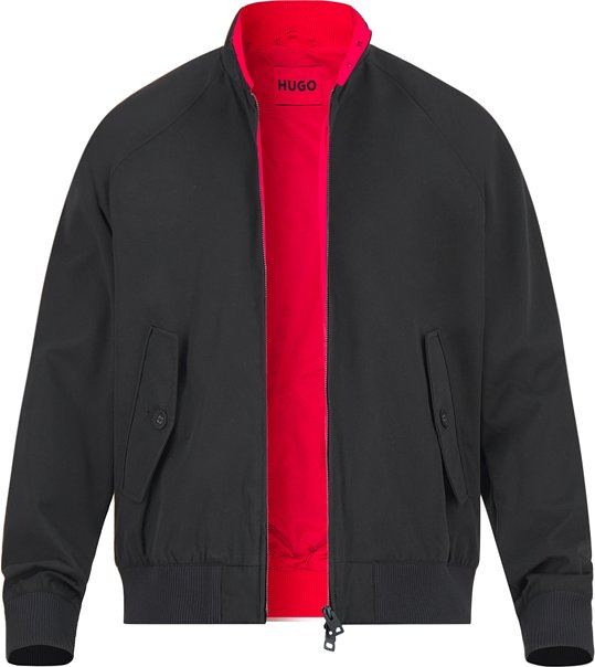 Thumbnail - HUGO Herren Jacken schwarz unifarben