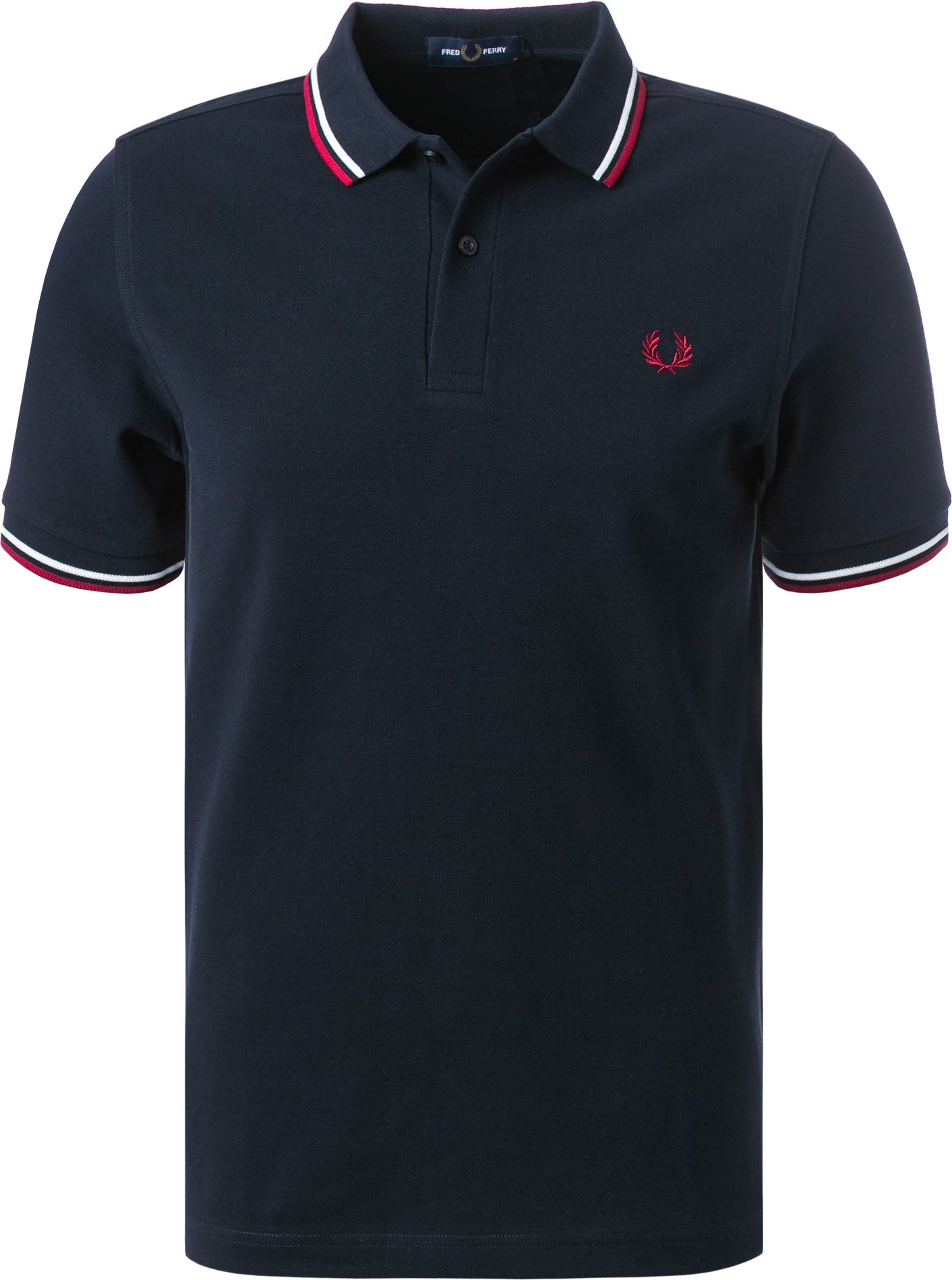 Fred Perry Herren Polo-Shirt blau