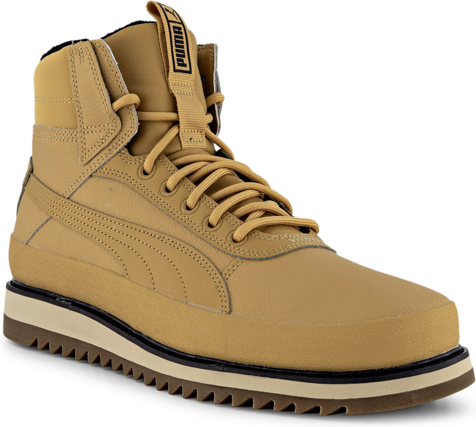 PUMA Herren Sneaker beige Glattleder