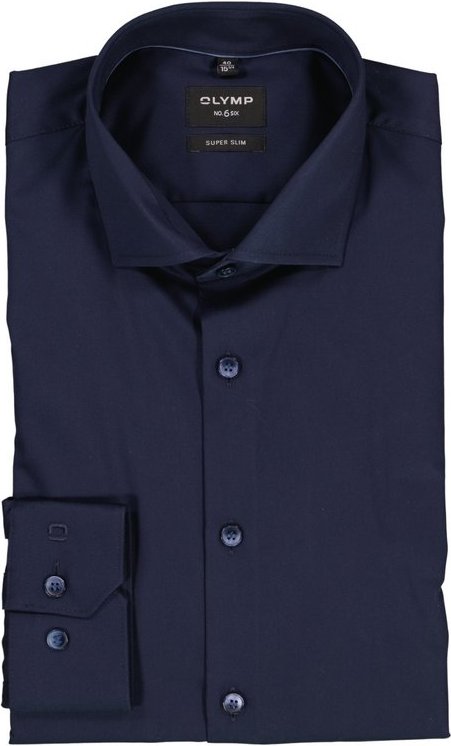Thumbnail - OLYMP Herren Hemd blau Slim Fit