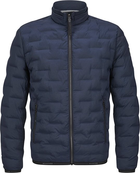 MILESTONE Herren Jacken blau unifarben