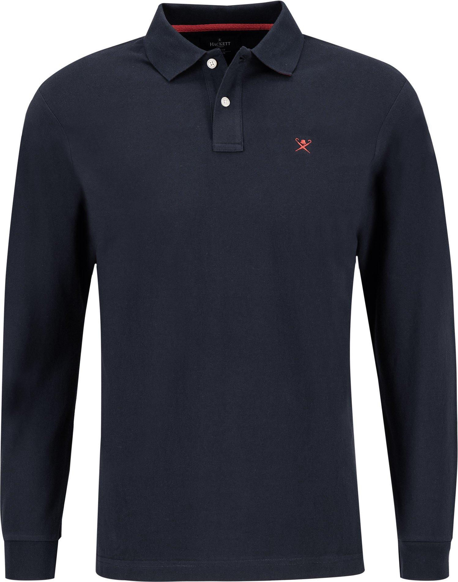 HACKETT Herren Polo-Shirt blau Slim Fit