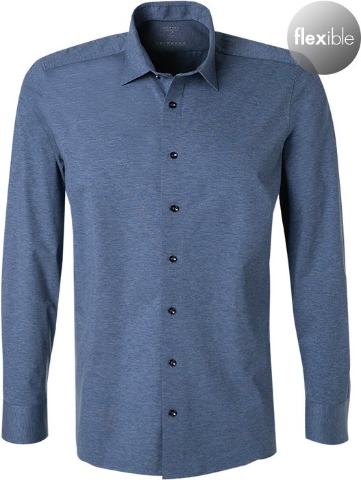OLYMP Herren Hemd blau