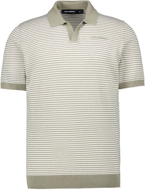 KARL LAGERFELD Herren Polo-Shirt grün