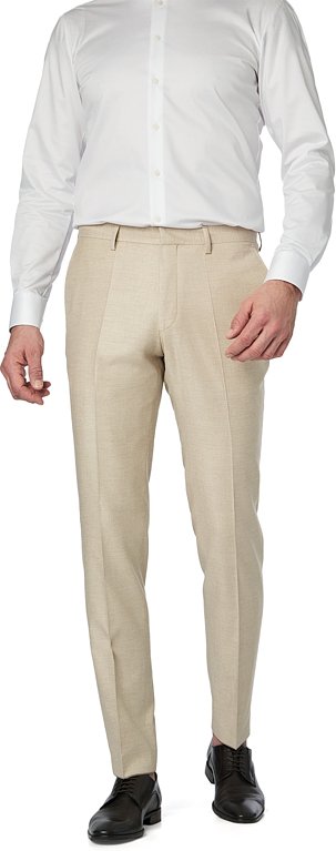 ROY ROBSON Herren Hose beige meliert Slim Fit