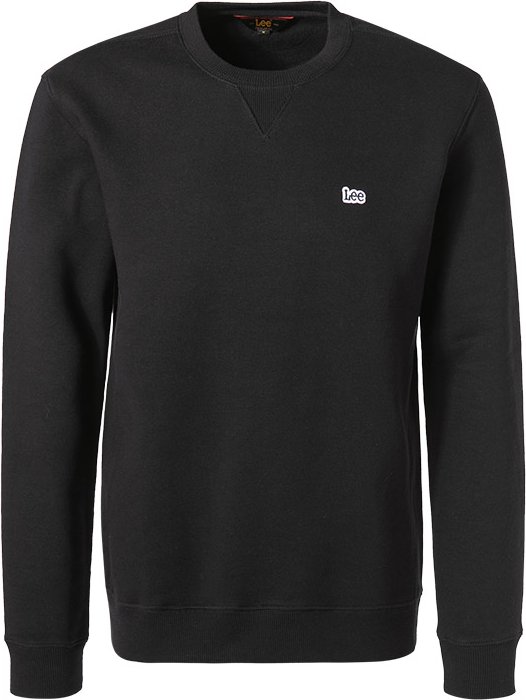 Thumbnail - Lee Herren Sweatshirt schwarz unifarben