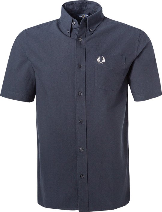Thumbnail - Fred Perry Herren Kurzarmhemd blau