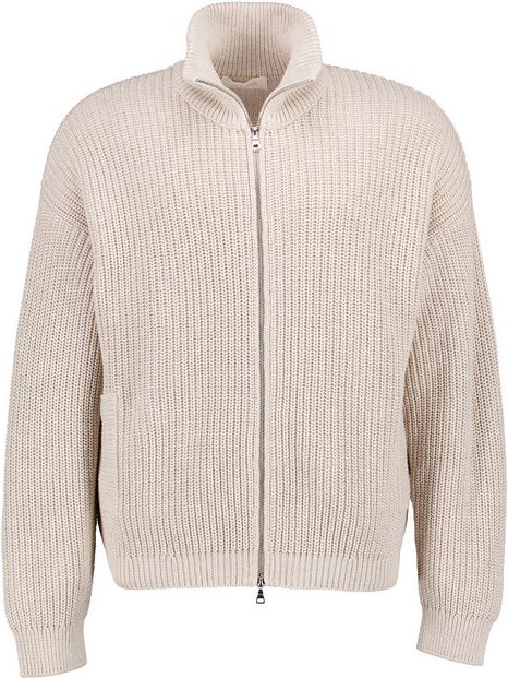 JUVIA Herren Pullover weiß unifarben