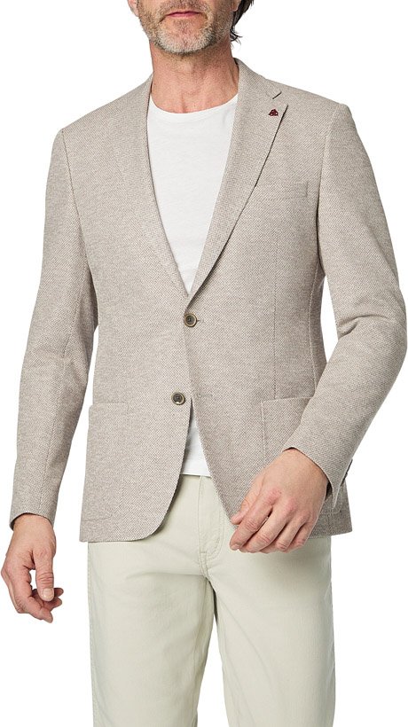 ROY ROBSON Herren Sakko braun meliert Slim Fit