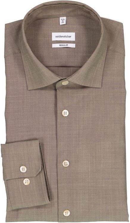 Seidensticker Herren Hemd braun