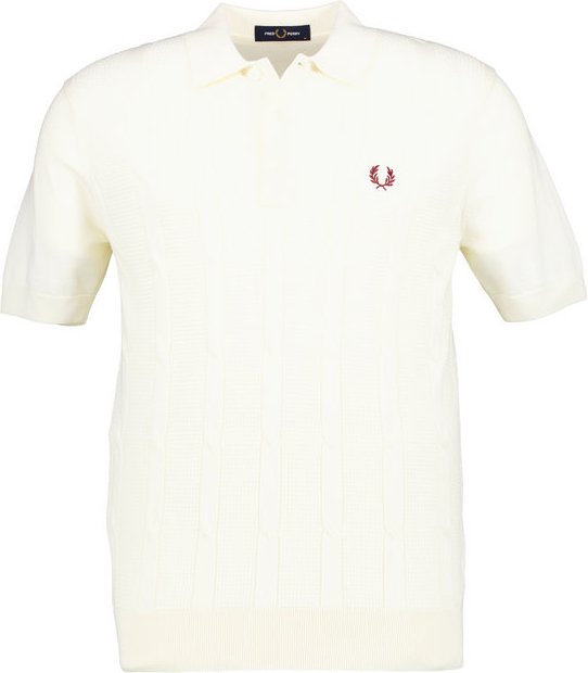 Fred Perry Herren Polo-Shirt weiß