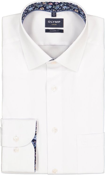 OLYMP Herren Hemd weiß