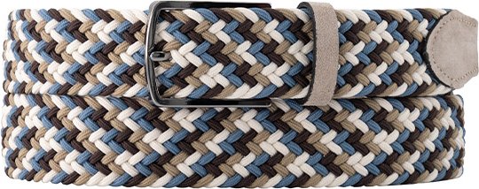 Lindenmann Herren Gürtel mehrfarbig Textil