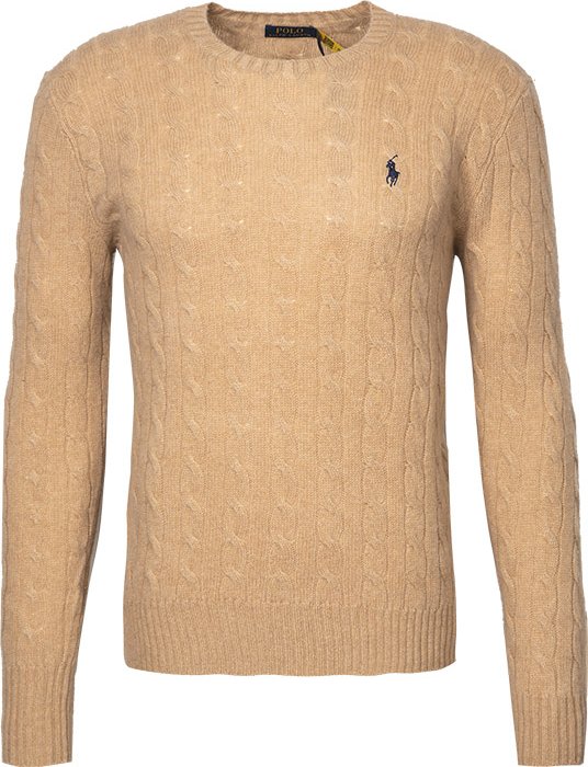 Thumbnail - Polo Ralph Lauren Herren Pullover beige unifarben