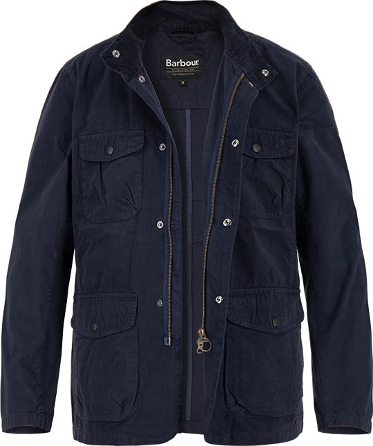 Barbour Herren Jacke blau unifarben