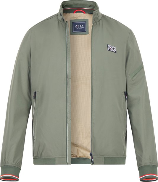 N.Z.A. Herren Jacke grün unifarben