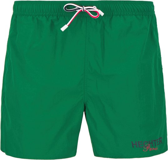 Thumbnail - HECHTER PARIS Herren Badeshorts grün unifarben