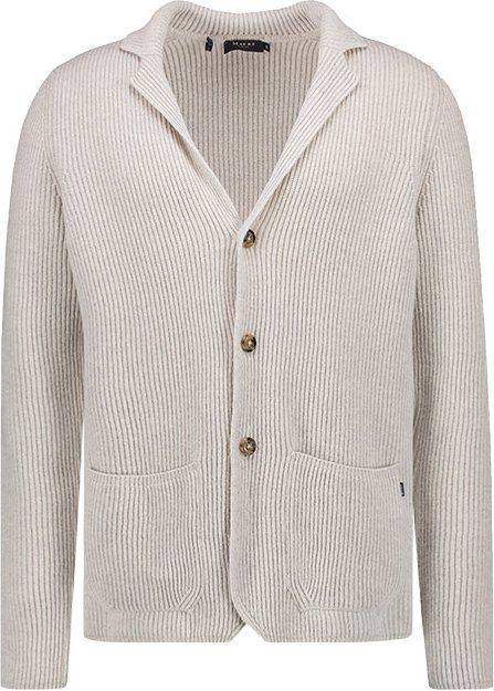 MAERZ Muenchen Herren Cardigan beige unifarben