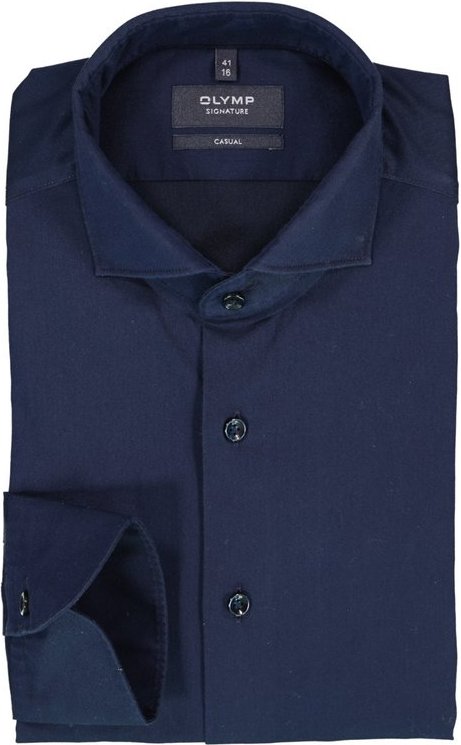 OLYMP Signature Herren Hemd blau