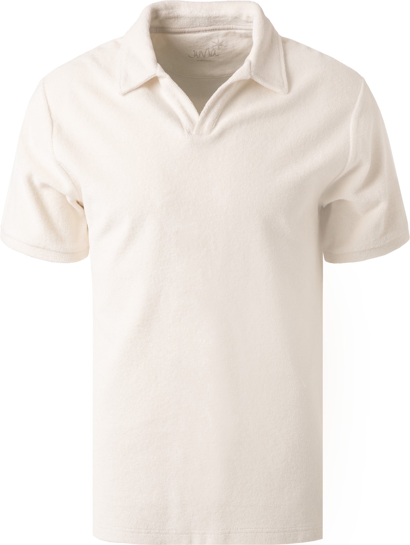 JUVIA Herren Polo-Shirt weiß