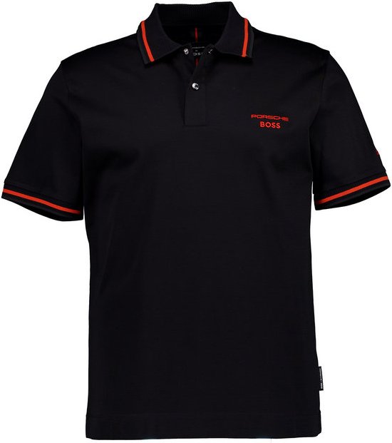 BOSS Black Herren Polo-Shirt schwarz