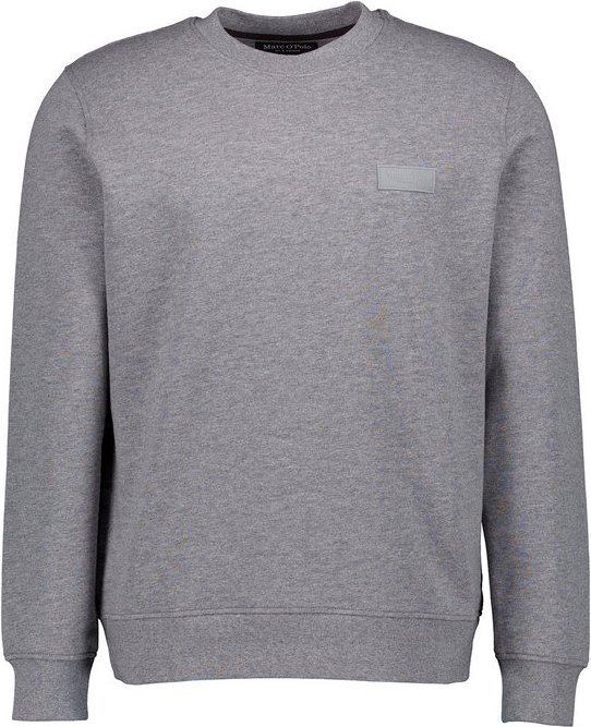 Marc O'Polo Herren Sweatshirt grau unifarben
