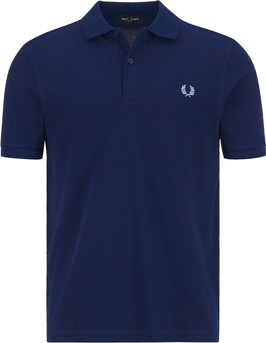 Fred Perry Herren Polo-Shirt blau