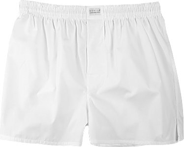 Thumbnail - Novila Herren Boxershorts weiß Reine Baumwolle unifarben