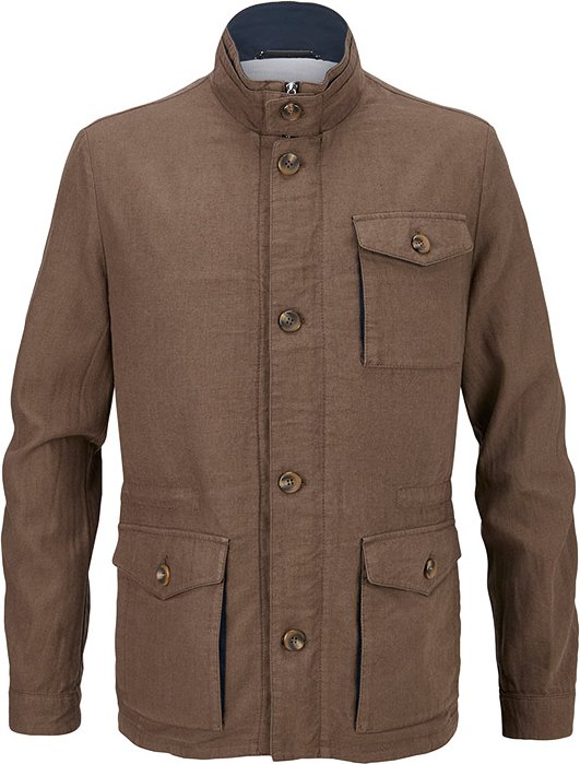 MILESTONE Herren Jacke braun