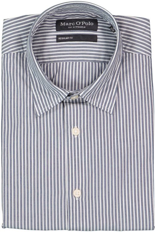 Marc O'Polo Herren Hemd blau gestreift