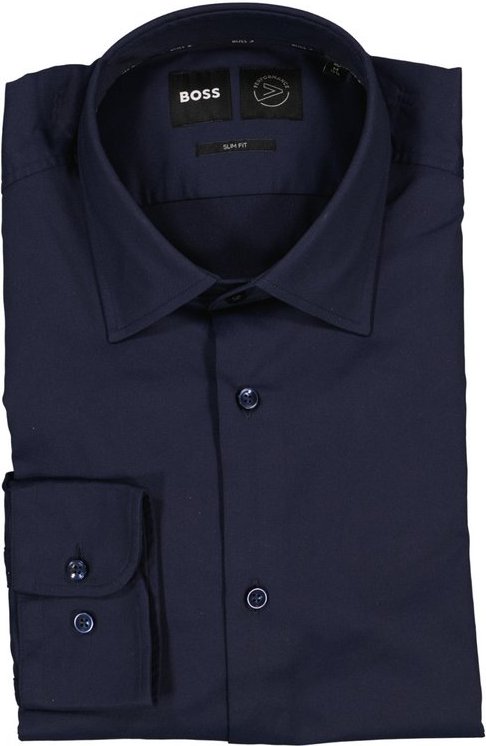 BOSS Black Herren Hemd blau Slim Fit
