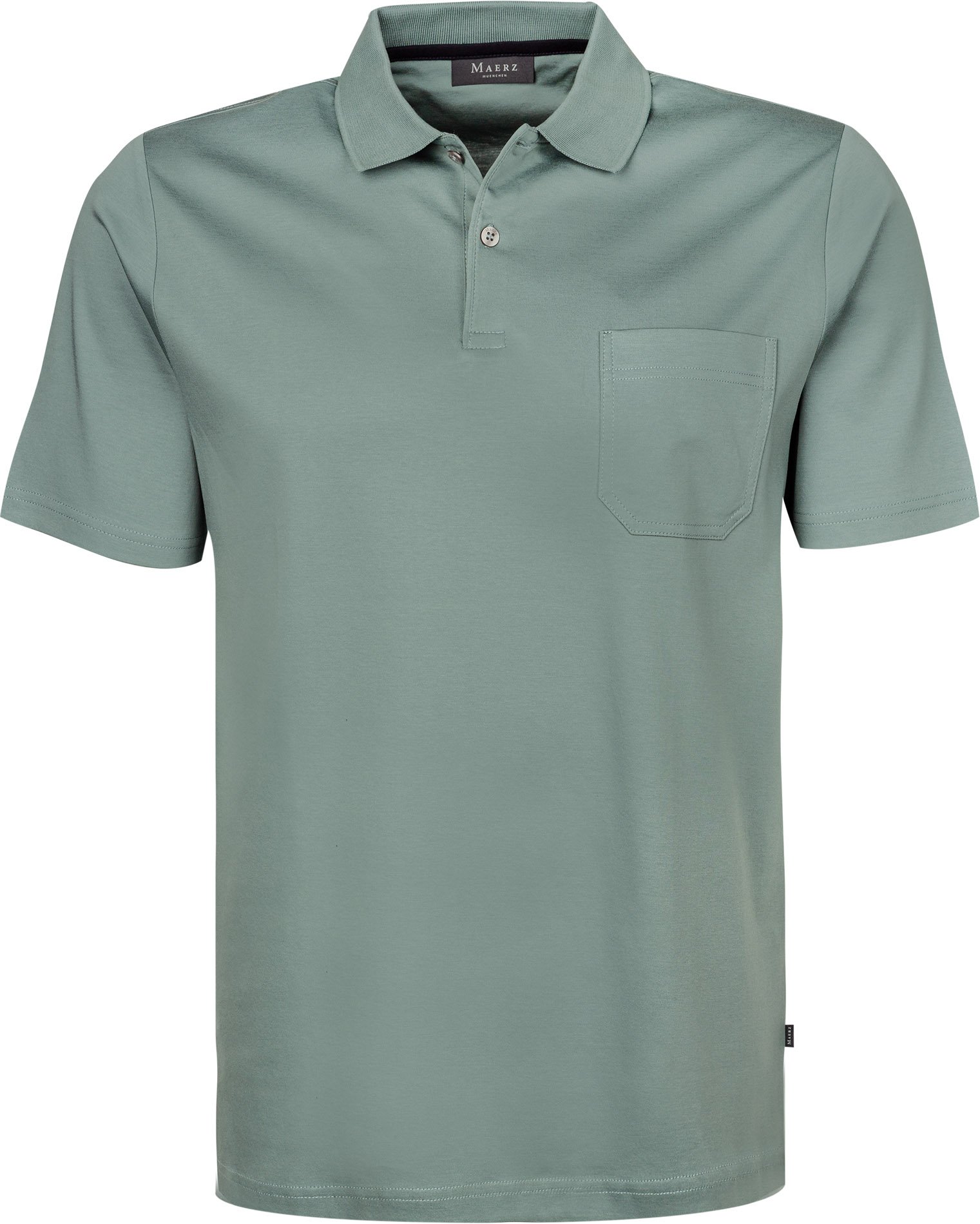 Thumbnail - MAERZ Muenchen Herren Polo-Shirt grün