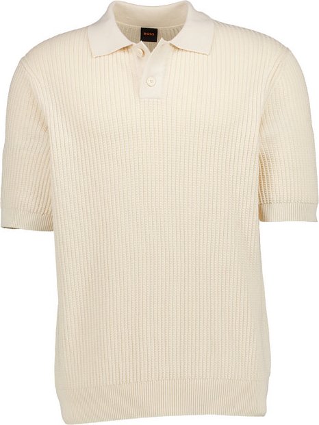 BOSS Orange Herren Polo-Shirt beige