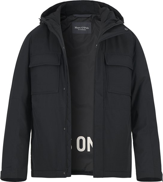 Thumbnail - Marc O'Polo Herren Jacke schwarz unifarben