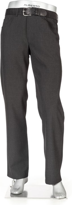 Alberto Herren Hose grau Comfort Fit