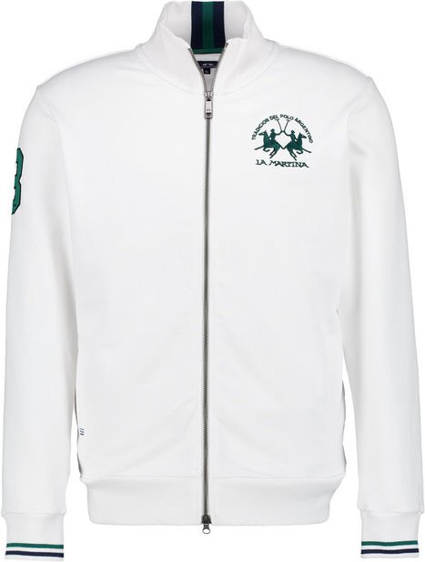 LA MARTINA Herren Pullover weiß unifarben