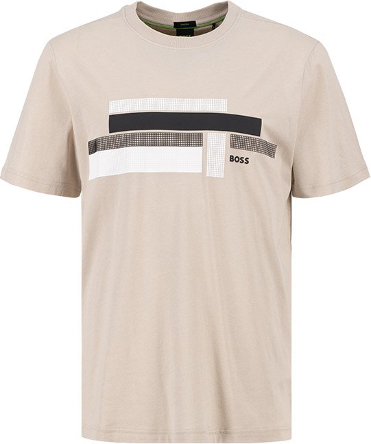 BOSS Green Herren T-Shirt beige