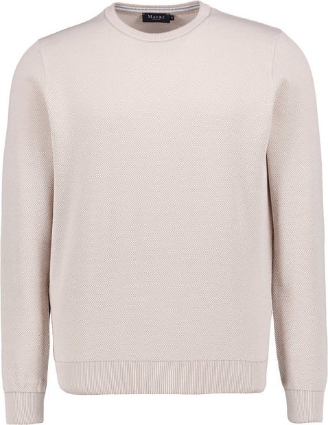 MAERZ Muenchen Herren Pullover beige unifarben