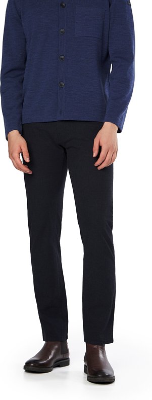 Thumbnail - Pierre Cardin Herren Hose blau meliert