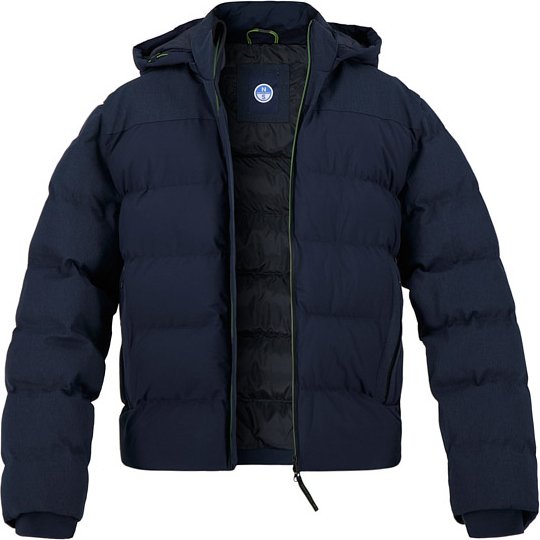 NORTH SAILS Herren Steppjacke blau unifarben