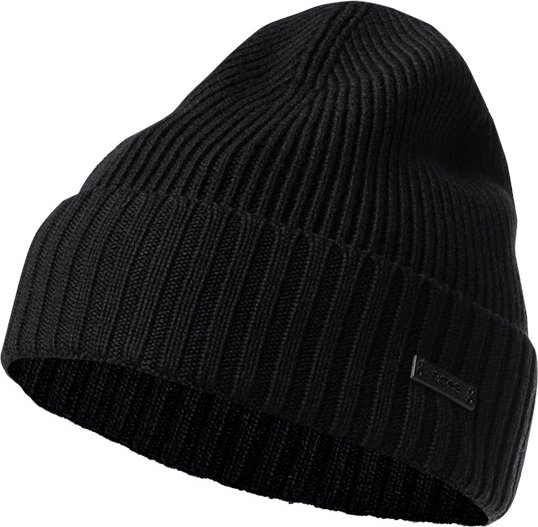 Thumbnail - BOSS Black Herren Mütze schwarz Schur-Wolle