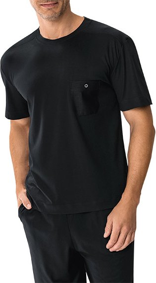 Zimmerli Herren T-Shirt grau Baumwolle & Mix unifarben